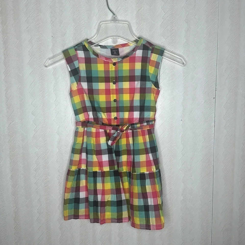❤️ GAP Picnic plaid shirtdress size XS
